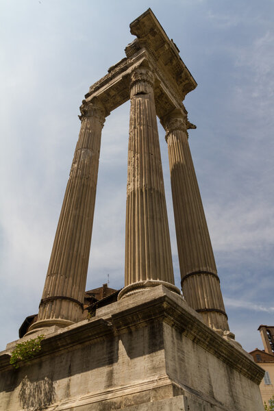 Ruins by Teatro di Marcello, Rome - Italy