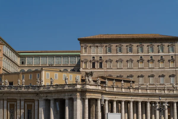 Edificios en el Vaticano, la Santa Sede en Roma, Italia. Parte de S — Foto de Stock