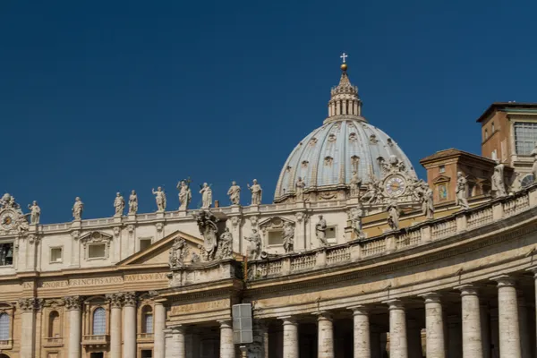 Basilica di san pietro, Watykan, Rzym, Włochy — Zdjęcie stockowe