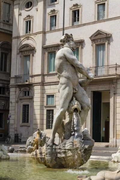 Piazza Navona, Ρώμη, Ιταλία — Φωτογραφία Αρχείου