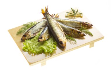 füme sprat - iştah açıcı aperatif