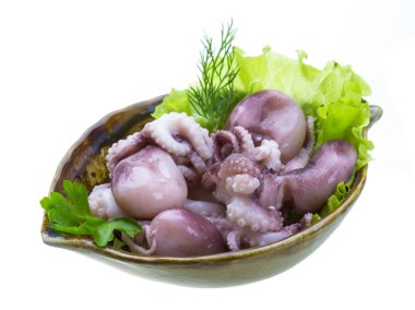 marine edilmiş ahtapot