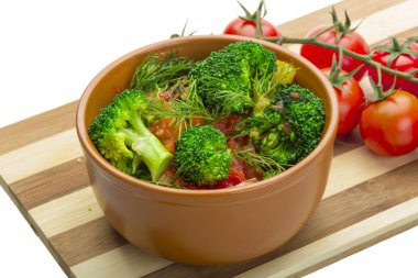 Haşlanmış brokoli