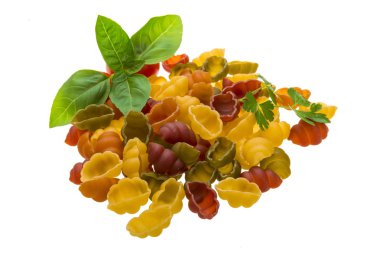 pişmemiş makarna variet renk