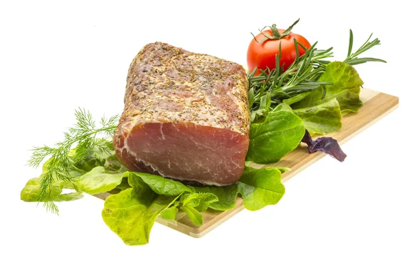 Carne affumicata — Foto Stock