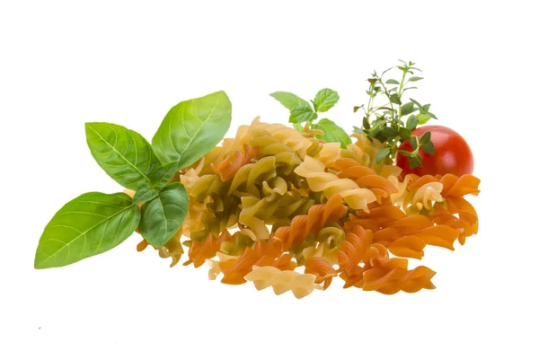 Variety color spiral macaroni — Stock Photo, Image