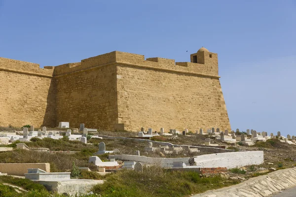 Alte fortess ruine in mahdia tunis — Stockfoto