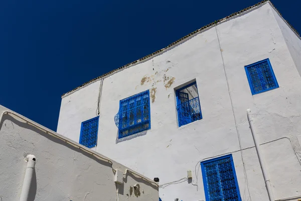 Vecchia città araba in Tunisia - Sidi Bu Said — Foto Stock