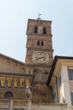 St maria trastevere, Roma, İtalya