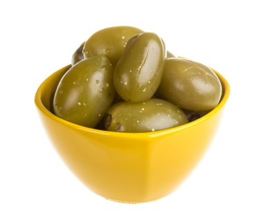 Beyaz arka plan üzerinde izole turşusu domates