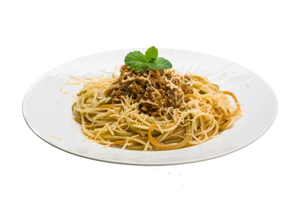 Pasta bolognese — Stockfoto