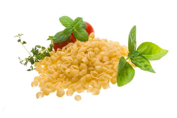 Ruwe macaroni — Stockfoto