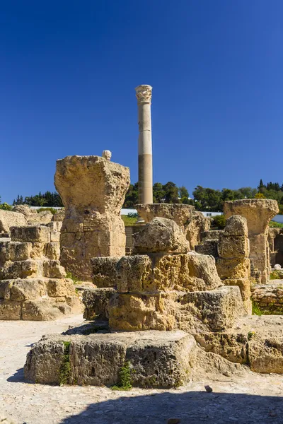 Руины Старого Карфагена — стоковое фото