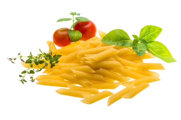 Maccheroni crudi — Foto Stock