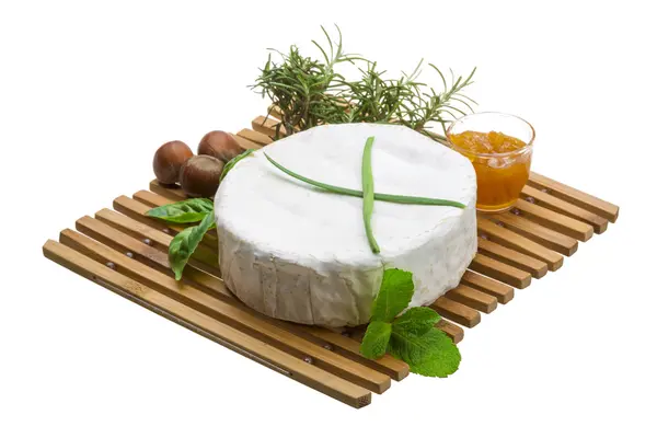 Erbe di strega camembert, noci e miele — Foto Stock