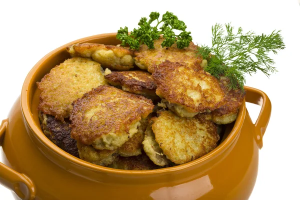 Potato pancakes — Stock Photo, Image