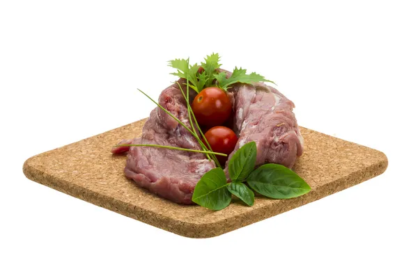 Carne crua de porco — Fotografia de Stock