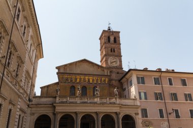 St maria trastevere, Roma, İtalya