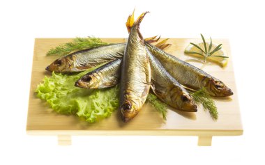 füme sprat - iştah açıcı aperatif