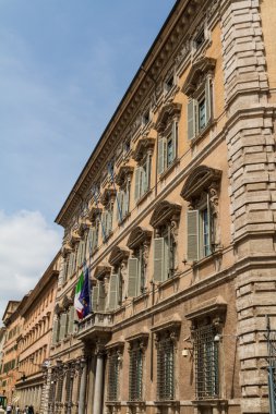 Roma, İtalya. eski şehrin tipik mimari detaylar