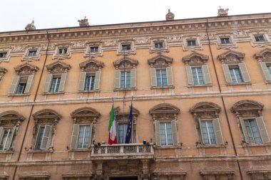 Roma, İtalya. eski şehrin tipik mimari detaylar