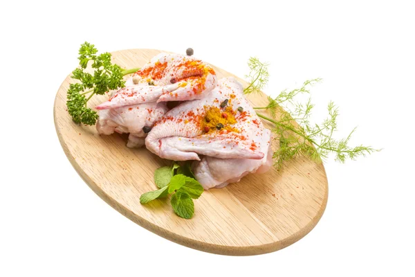 Uncoocked chicken — Stock Photo, Image