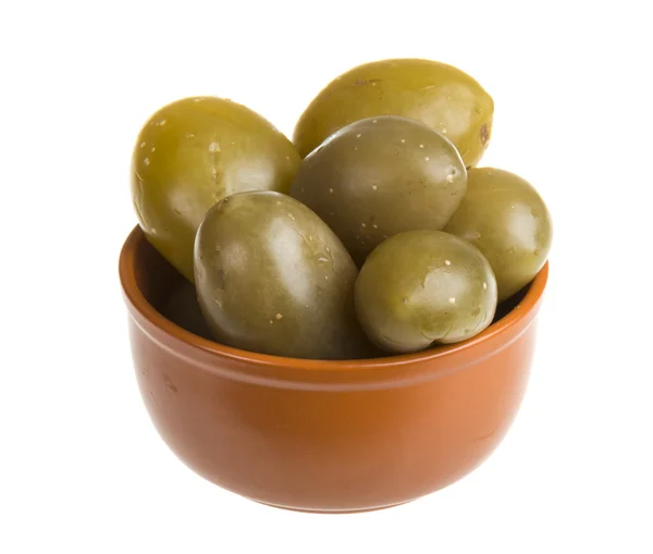 Pickled tomatoes isolated on the white background — Stock Photo, Image