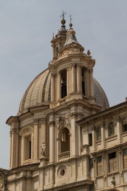 SAINT Agnese içinde agone piazza navona, Roma, İtalya
