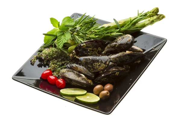 Cozze selvatiche — Foto Stock