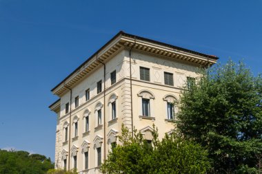 Roma, İtalya. eski şehrin tipik mimari detaylar