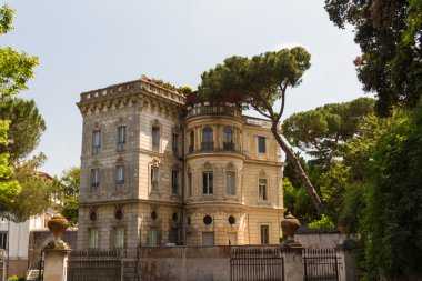 Roma, İtalya. eski şehrin tipik mimari detaylar