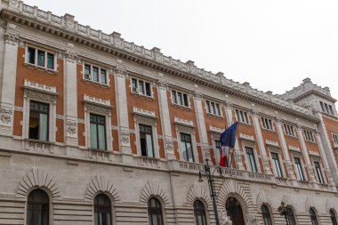 Roma, İtalya. eski şehrin tipik mimari detaylar
