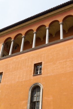 Roma, İtalya. eski şehrin tipik mimari detaylar