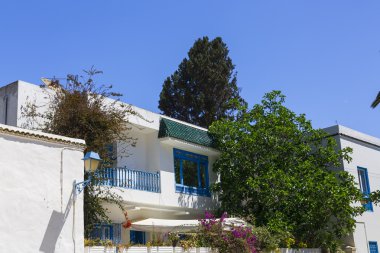 eski Arapça şehir Tunus - sidi BÜ dedi