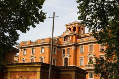 Roma, İtalya. eski şehrin tipik mimari detaylar