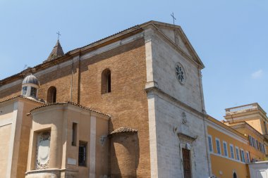 Roma, İtalya. eski şehrin tipik mimari detaylar