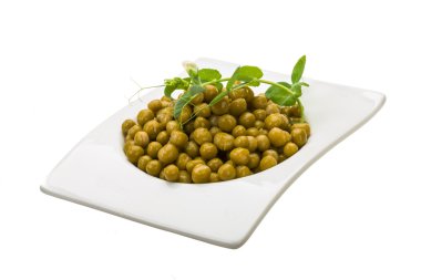 marine edilmiş yeşil bezelye