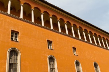 Roma, İtalya. eski şehrin tipik mimari detaylar
