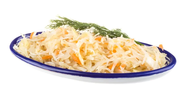 Sauerkraut -俄罗斯国家食品 — 图库照片