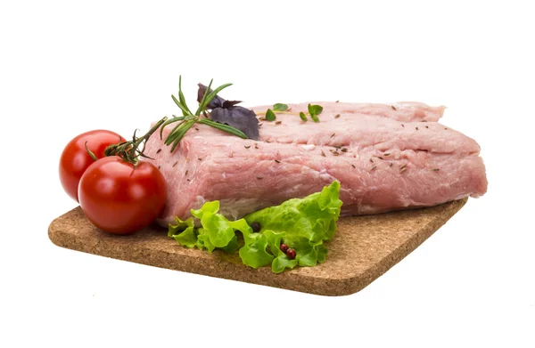 Raw pork meat — Stock Photo, Image