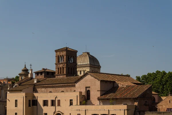 ローマ、イタリア。旧市街の典型的なアーキテクチャの詳細 — ストック写真