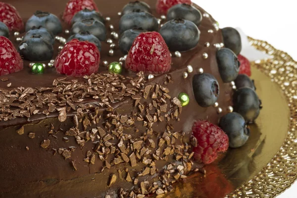 Chocolate mousse cake — Stock Photo, Image