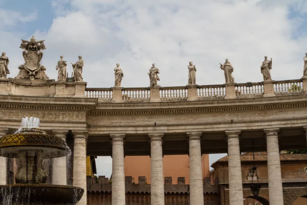 Gebouwen in Vaticaanstad, de Heilige stoel in rome, Italië. — Stockfoto