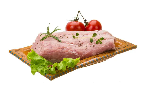 Raw pork meat — Stock Photo, Image