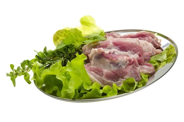 Raw pork meat — Stock Photo, Image