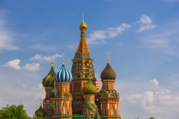 Храм Василия Блаженного — стоковое фото