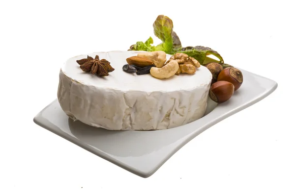 新鮮な柔らかいブリーチーズ チーズ — ストック写真