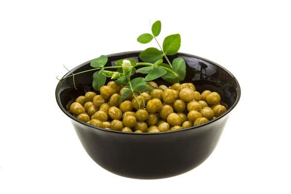 Marinated green peas — Stock Photo, Image