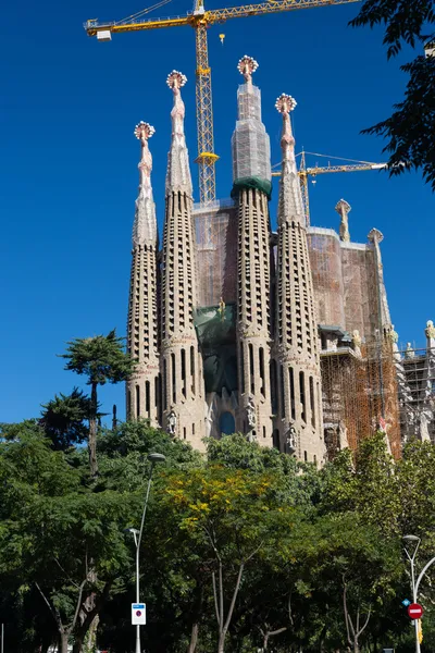 BARCELONE ESPAGNE - 28 OCTOBRE : La Sagrada Familia - la majesté — Photo