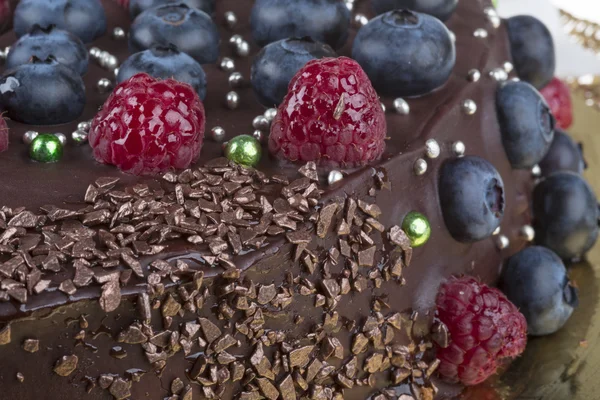 Chocolate mousse cake — Stock Photo, Image